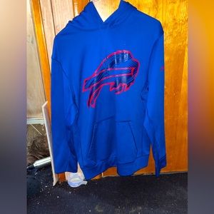 Blue & Red BILLS HOODIE ^^^ made in Vietnam / Team Apparel;Youth 18-20 THERMAFIT